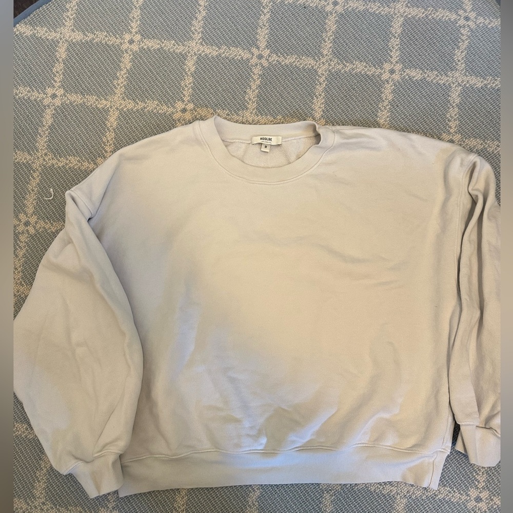 Agolde. Grey sweatshirt. M.